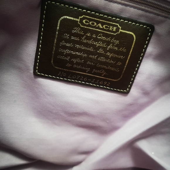 Coach Purse Authentic - Picture 3 of 6